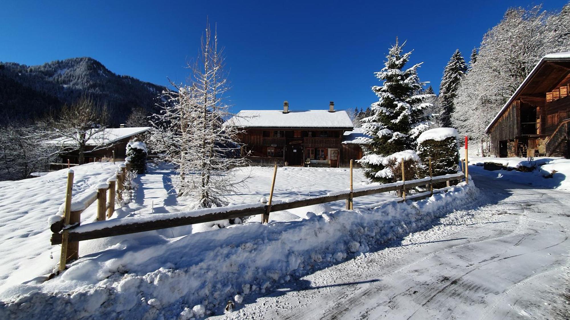 B&B Chalet La Croisee Vers L'Eglise Eksteriør bilde