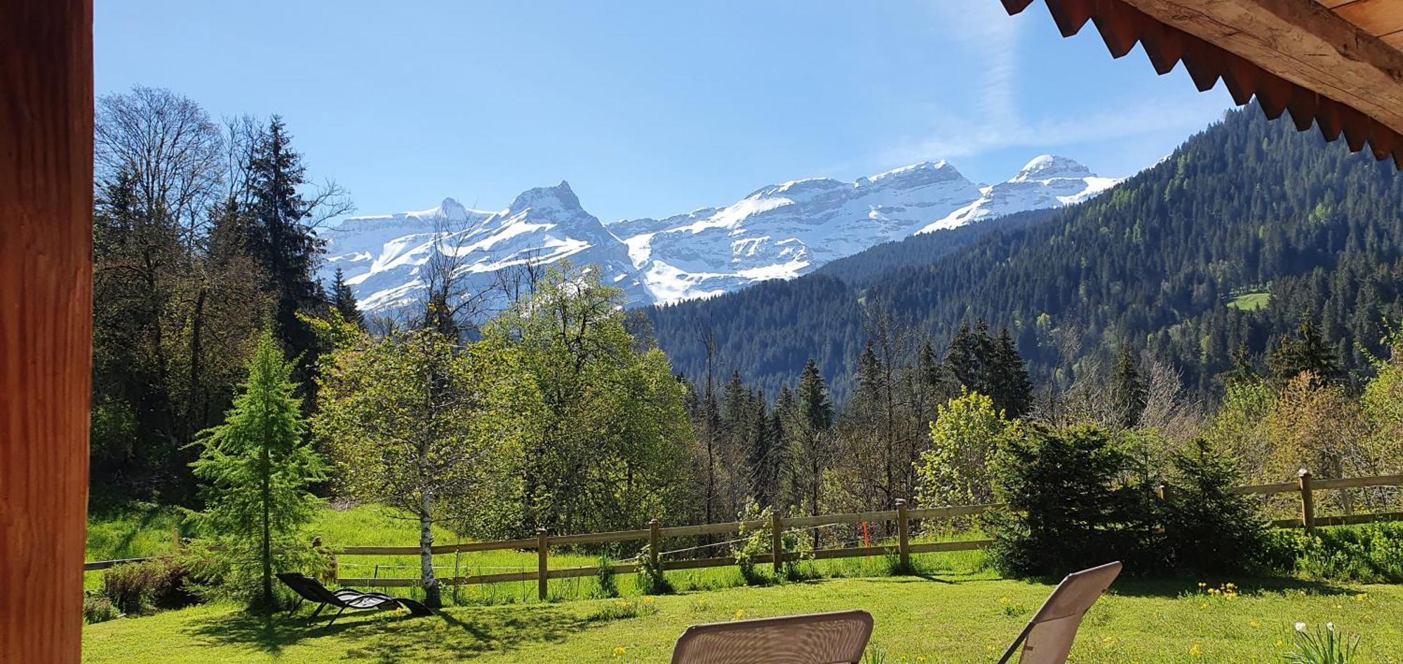 B&B Chalet La Croisee Vers L'Eglise Eksteriør bilde