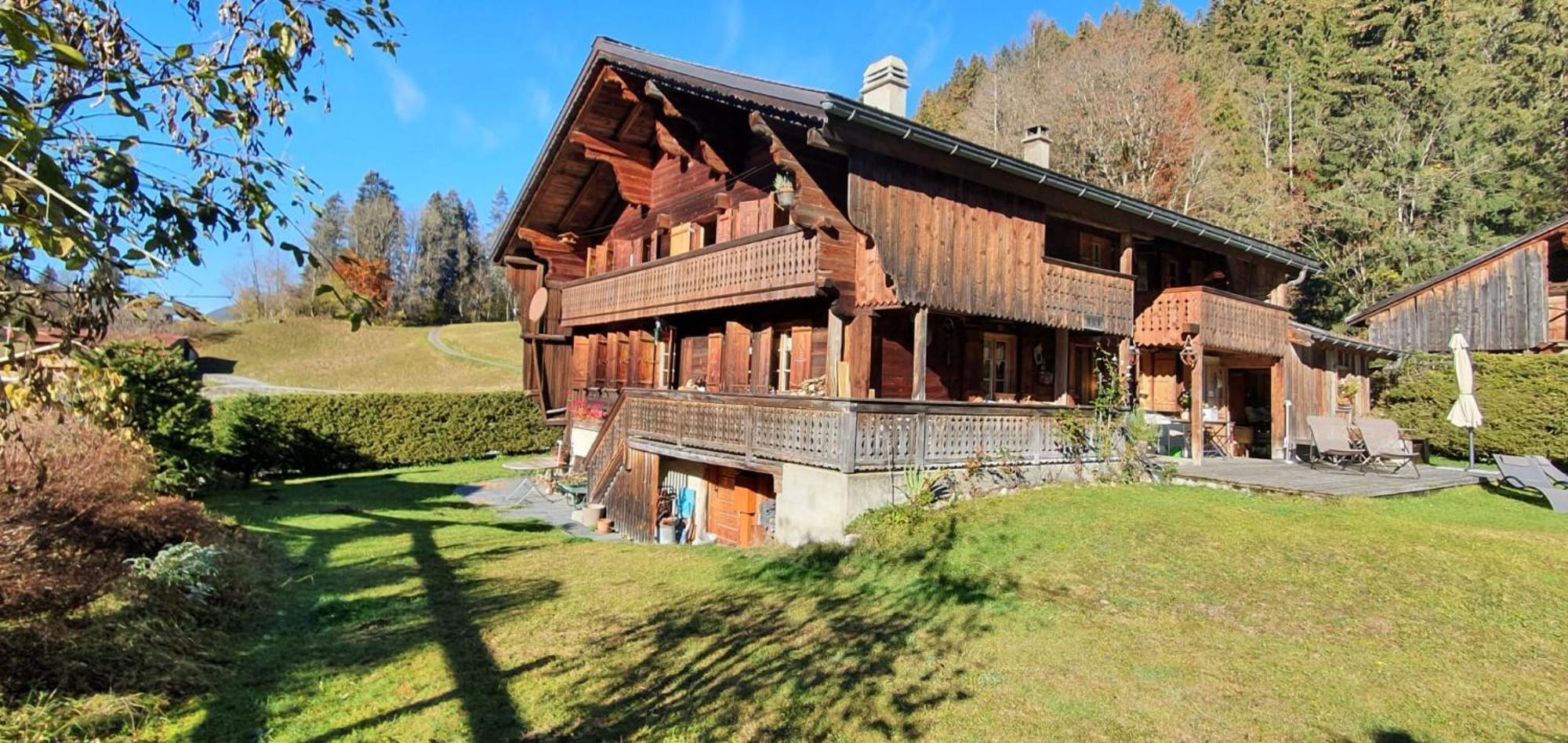 B&B Chalet La Croisee Vers L'Eglise Eksteriør bilde