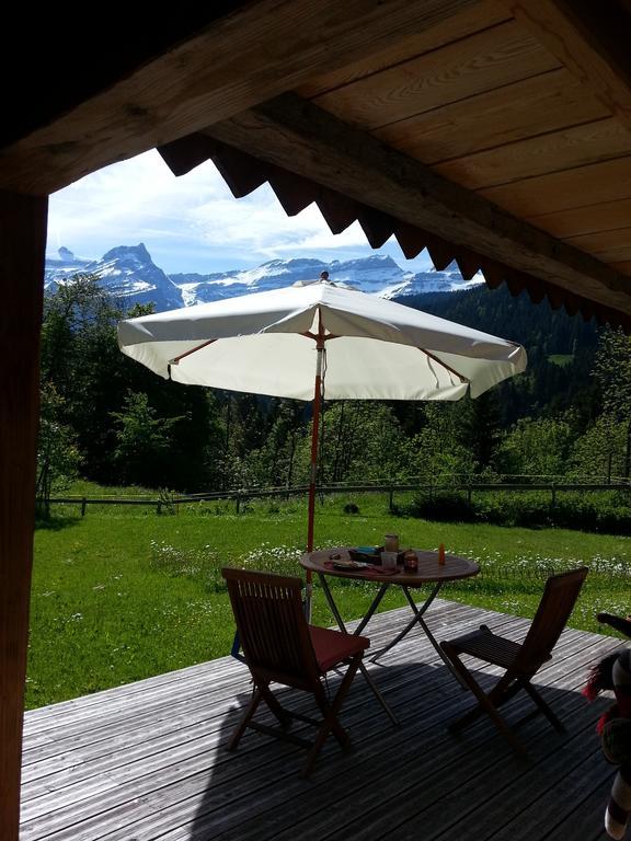 B&B Chalet La Croisee Vers L'Eglise Eksteriør bilde