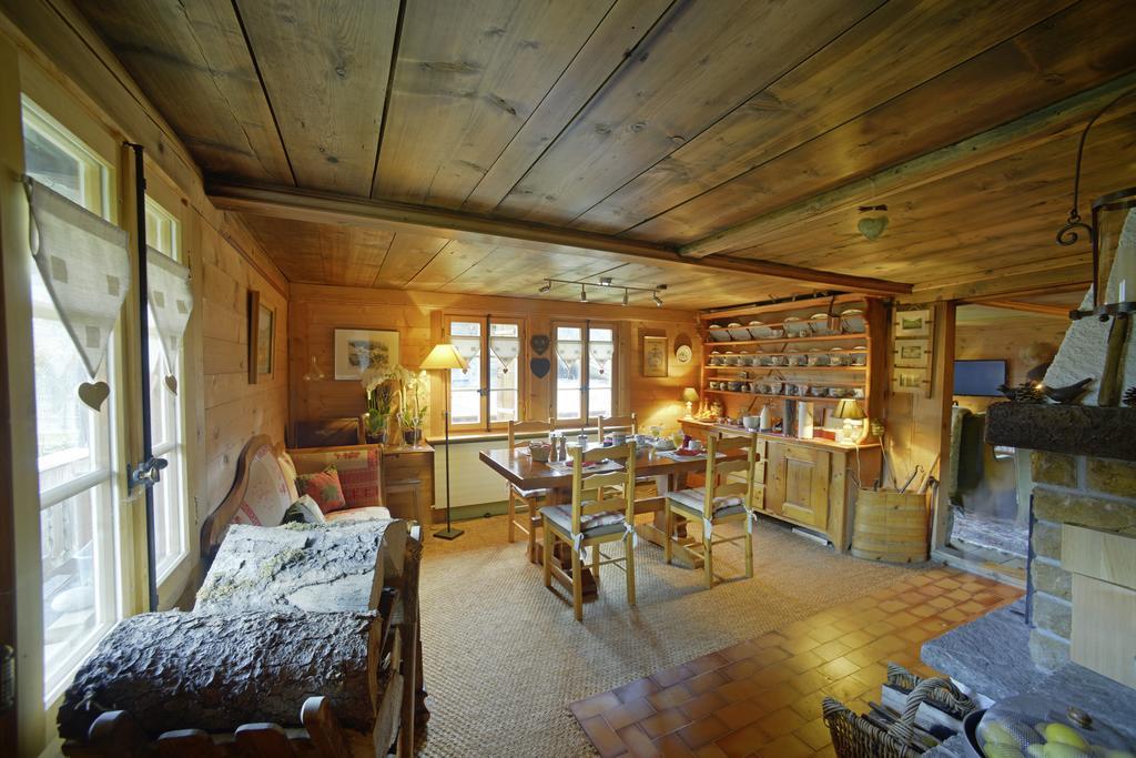 B&B Chalet La Croisee Vers L'Eglise Eksteriør bilde