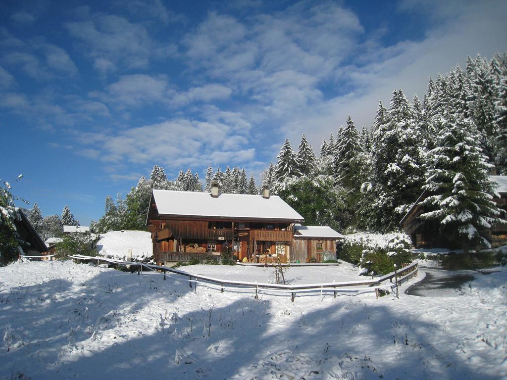 B&B Chalet La Croisee Vers L'Eglise Eksteriør bilde